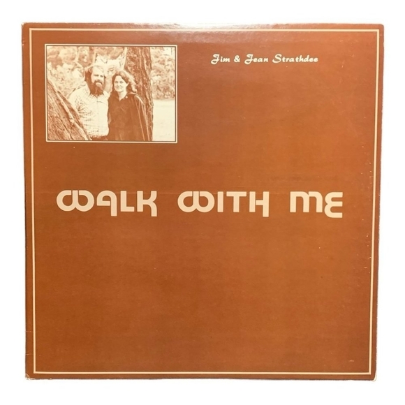 LP Jim & Jean Strathdee - Walk With Me Vinyl Record - Picture 1 of 2